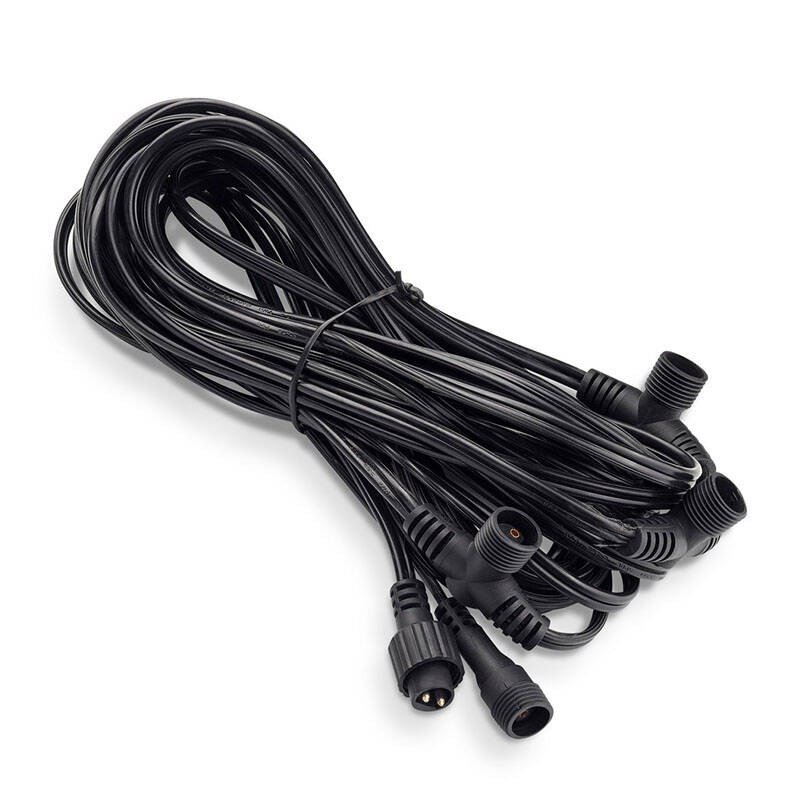 Image of EasyFit Core 12v Garden Lights - 10M Main Cable with 4 Connectors