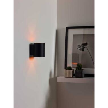 Image of Lucide Xera Round Up & Down Wall Light