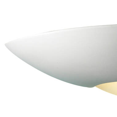 Image of Dar Slice Ceramic Uplighter Wall Light