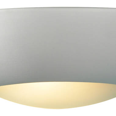 Image of Dar Slice Ceramic Uplighter Wall Light