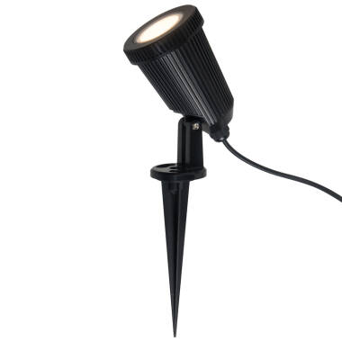 Image of EasyFit Remote 12v Garden Lights - Ash LED Spotlight Kit - 6 Lights
