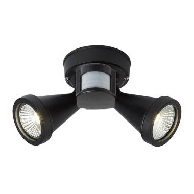 Image of Searchlight 6W 1125Lm Cool White LED IP44 Floodlight with PIR Sensor