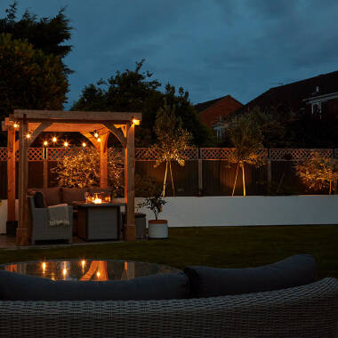 Image of EasyFit Core 12v Garden Lights - Scene LED Spotlight Kit - 6 Lights