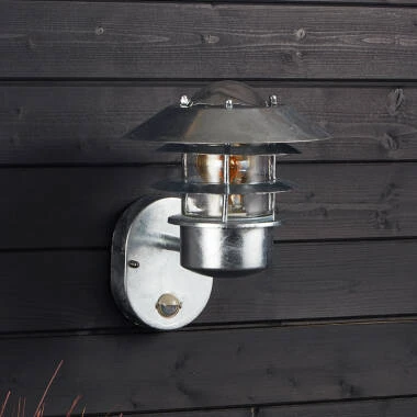 Image of Edit Coastal Stage Outdoor Wall Light with PIR Sensor