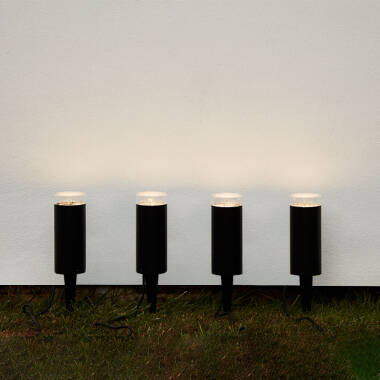 Image of EasyFit Core 12v Garden Lights - Botanic LED Post Light Kit - 4 Lights