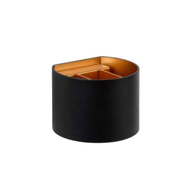 Image of Lucide Xio Round LED Up & Down Wall Light