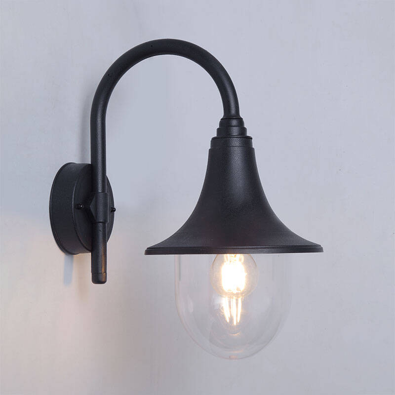 Image of Edit Crook Outdoor Hanging Lantern Wall Light