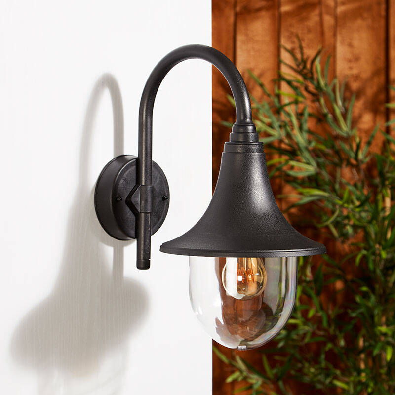 Image of Edit Crook Outdoor Hanging Lantern Wall Light