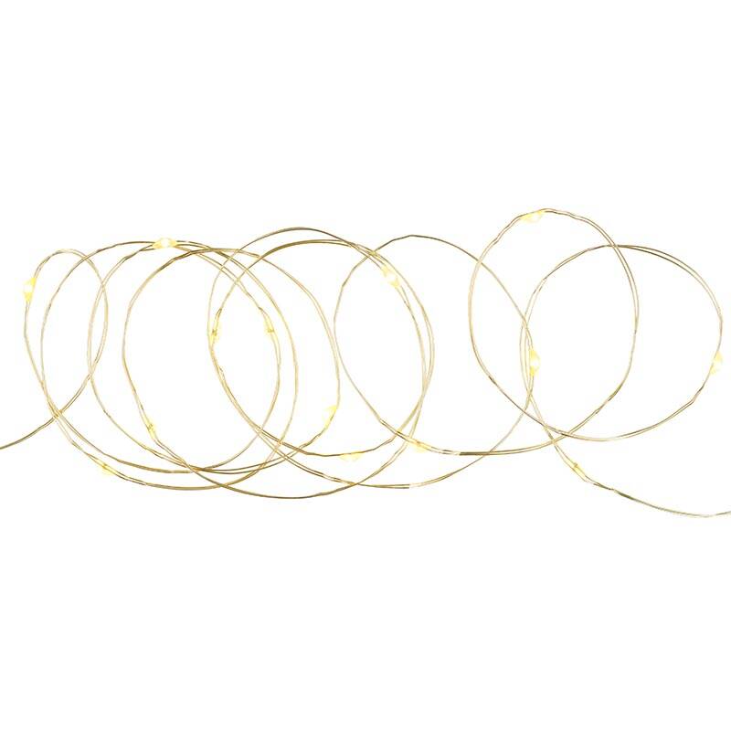 Image of Sirius 15.9M Knirke LED Gold Micro Wire Fairy Lights - 160 Lights