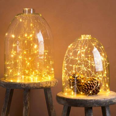 Image of Sirius 15.9M Knirke LED Gold Micro Wire Fairy Lights - 160 Lights