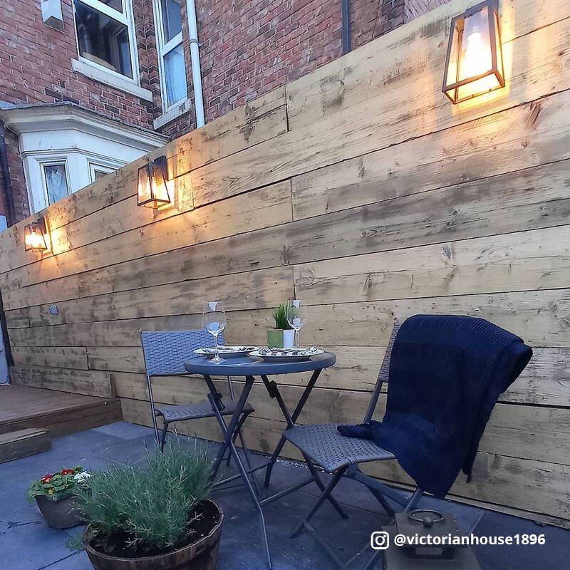Image of Searchlight Nurture Outdoor Hanging Lantern Wall Light