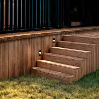 Image of Edit Goethe Cool White LED Recessed Outdoor Wall Light