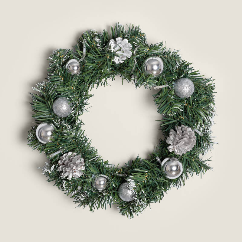 Image of Edit Karuna Battery Operated LED Christmas Wreath