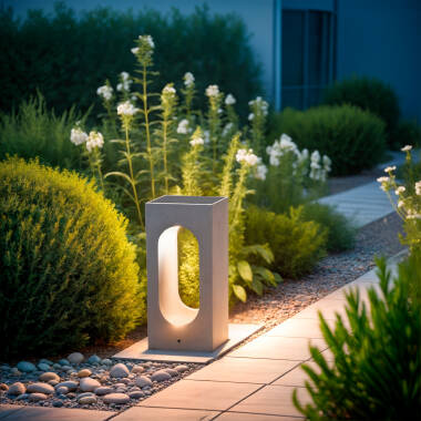 Image of Edit Sylexa 350 Concrete LED Outdoor Bollard Light