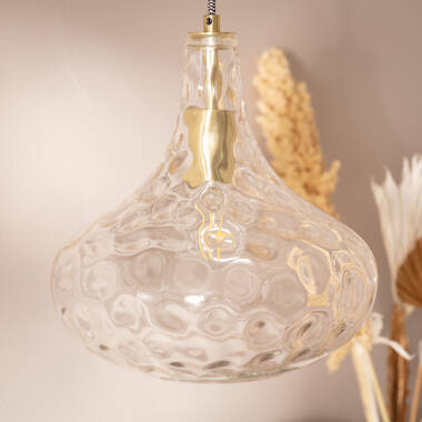 Edit Tassel Glass Ceiling Pendant Light