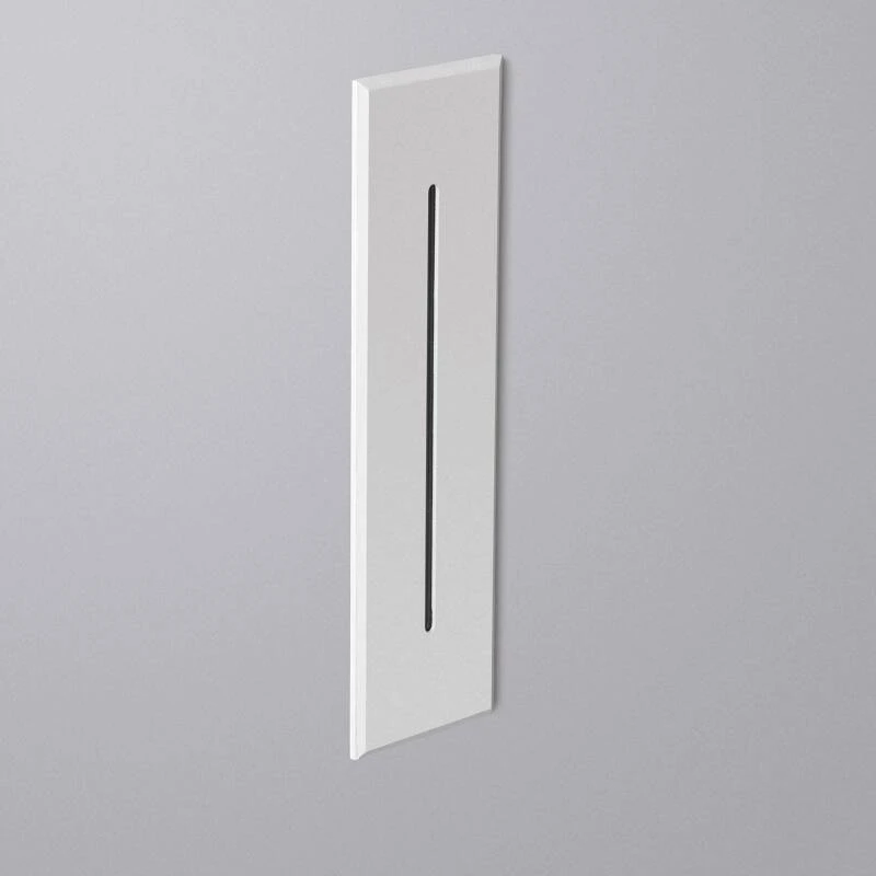 Image of Edit Wabi 3W Rectangular Linear LED Recessed Outdoor Wall Light