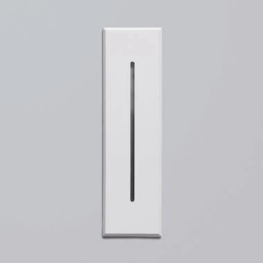 Image of Edit Wabi 3W Rectangular Linear LED Recessed Outdoor Wall Light