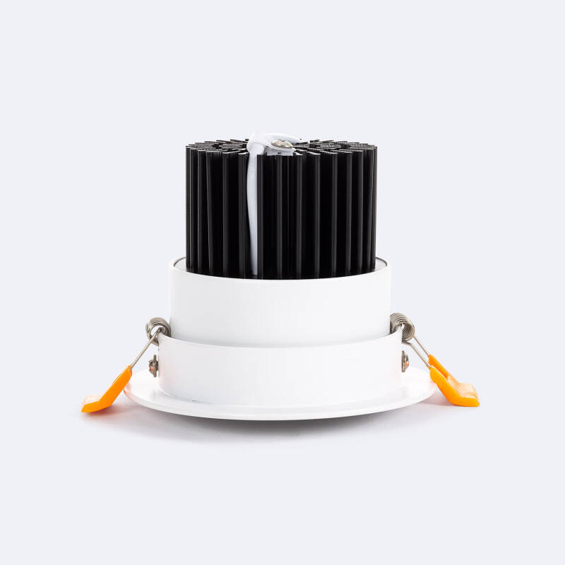Image of Round 9W Cool Daylight COB LED Adjustable Downlight Cutout 90mm