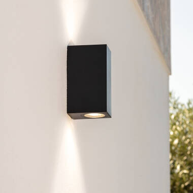 Edit Miseno Outdoor Up & Down Wall Light - Black