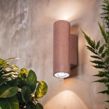Edit Banjar Outdoor Concrete Up & Down Wall Light