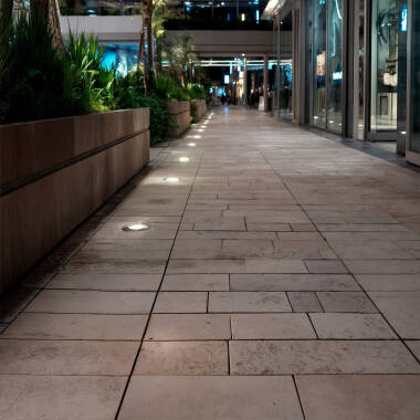 Image of Tiziano 1W Warm White LED Recessed Ground Light IP65