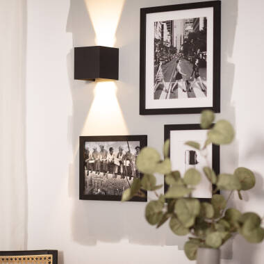 Image of Edit Eros Warm White LED Outdoor IP44 Up & Down Wall Light