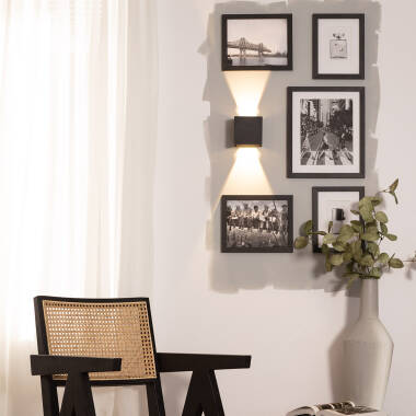 Image of Edit Eros Warm White LED Outdoor IP44 Up & Down Wall Light