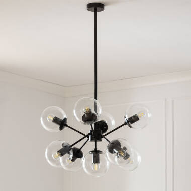 Edit Wassily 9 Arm Glass Ceiling Pendant Light