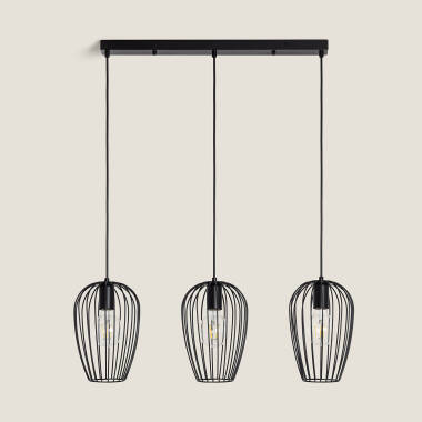 Image of Edit Telmi 3 Light Bar Ceiling Pendant
