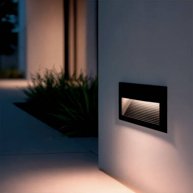 Edit Goethe Horizon Warm White LED Recessed Outdoor Wall Light