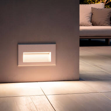 Image of Edit Goethe Horizon Warm White LED Recessed Outdoor Wall Light