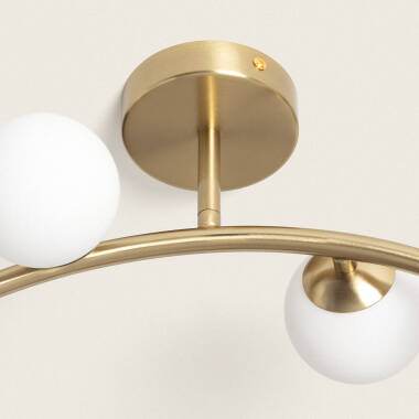 Image of Edit Moonlight 4 Arm Semi-Flush Ceiling Light