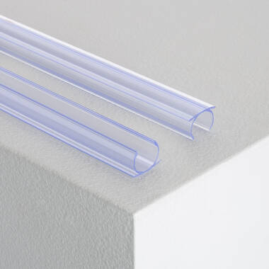 1M PVC Profile for the Round 360 Flexible Monochrome LED Neon Strip