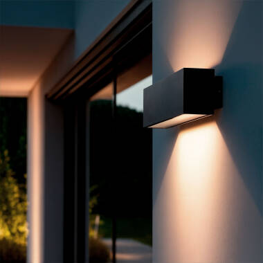 Image of Edit Carinae Warm White LED Outdoor Up & Down Wall Light