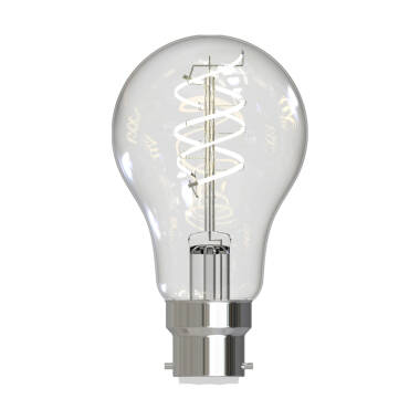 Image of Dar 7.2W Warm White Dimmable LED Decorative Filament GLS Bulb - Bayonet Cap