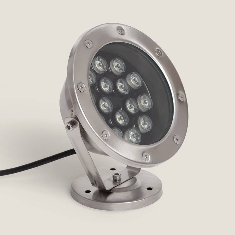 Image of Edit 15W 12V Submersible Cool White LED Surface Garden Spotlight
