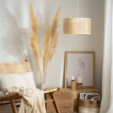 Image of Edit Mampa Rattan Ceiling Pendant Light