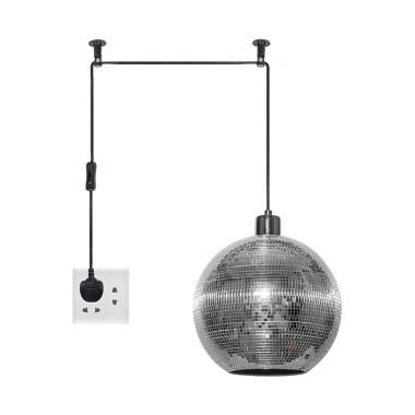 Image of Edit Dance Floor Ceiling Pendant Feature Light With Plug