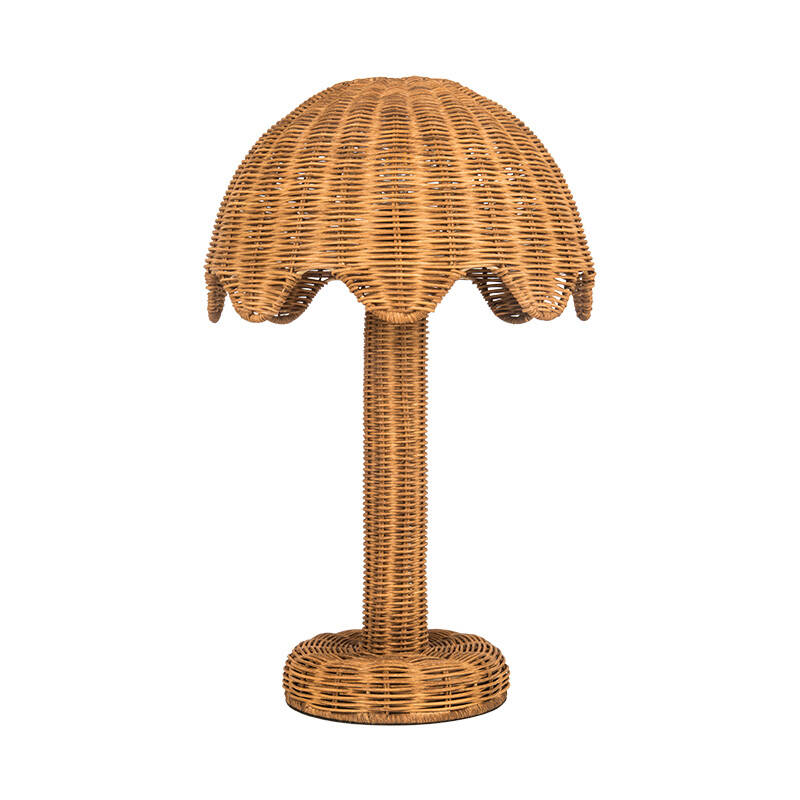 Image of Wisteria Nice Rattan Table Lamp