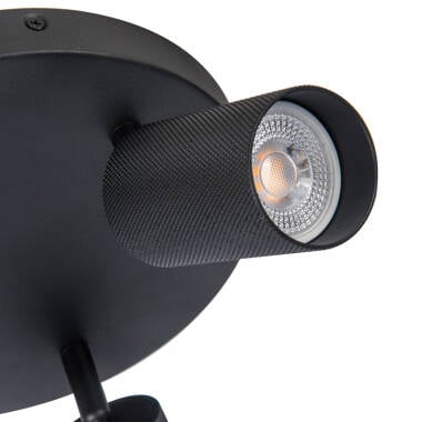 Image of Westport Moto Knurl 3 Light Ceiling Spotlight Plate