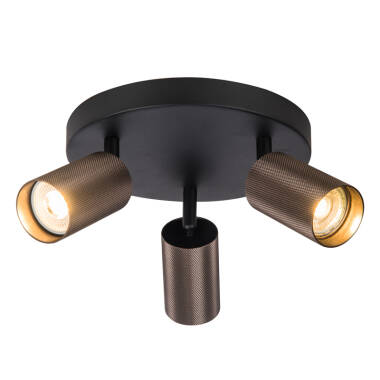 Westport Moto Knurl 3 Light Ceiling Spotlight Plate