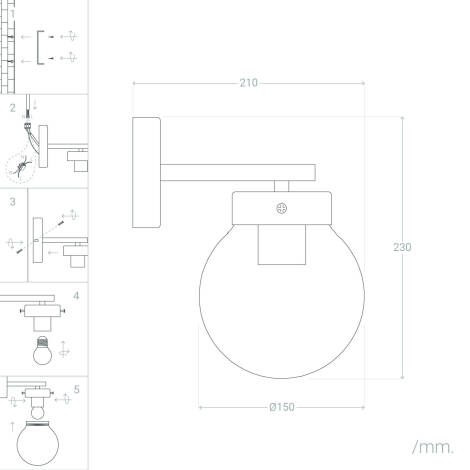Image of Edit Cawu Wall Light