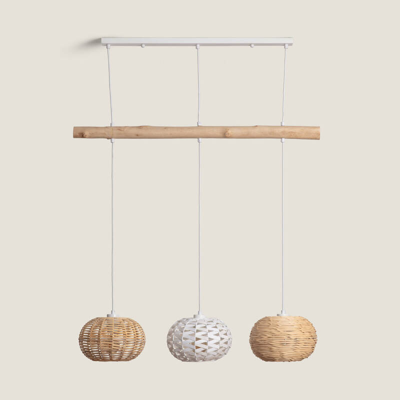 Image of Edit Linfen 3 Light Bar Ceiling Pendant