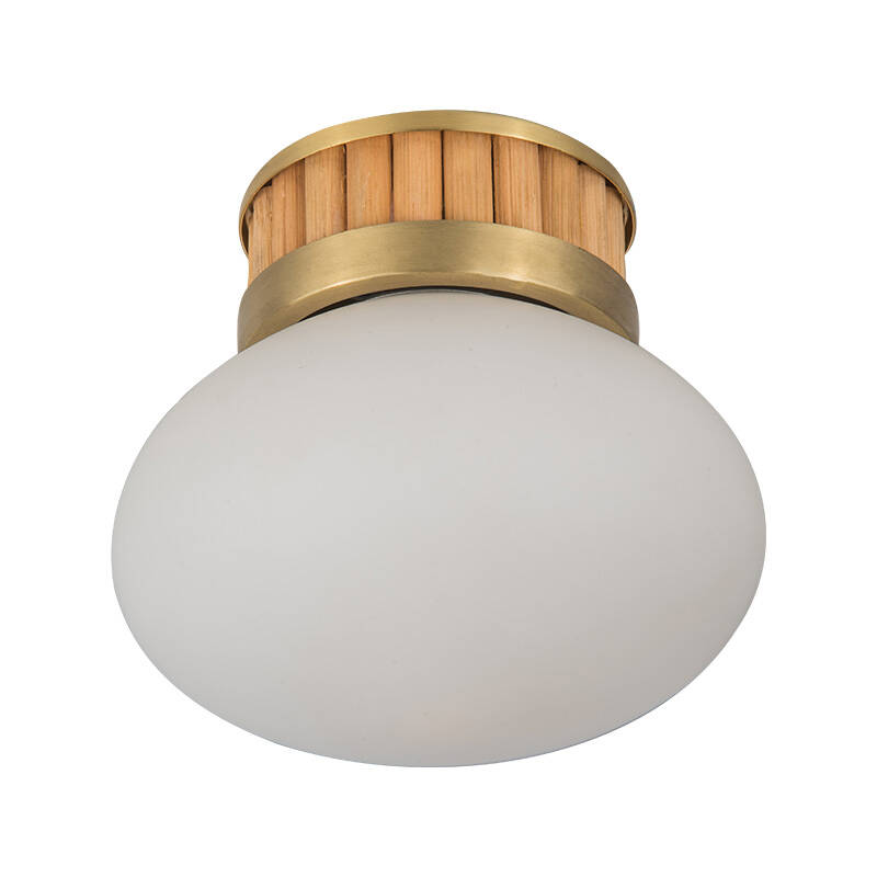 Image of Edit Flor Glass Semi-Flush Ceiling Light
