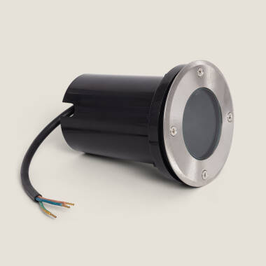 Image of Round Recessed Ground Light for GU10 Light Bulb