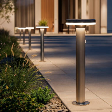 Helios 6W Warm White Solar LED Post Light with PIR Sensor