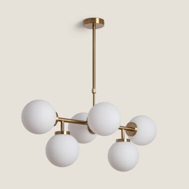 Image of Edit Lautrec 6 Light Ceiling Bar Pendant Light