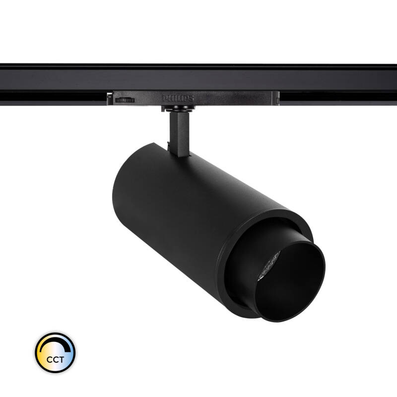 Image of Three Circuit 40W Colour Selectable CCT LED Telescopic Track Spotlight New d'Angelo LIFUD