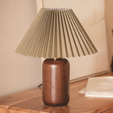 Edit Silene Wood Table Lamp