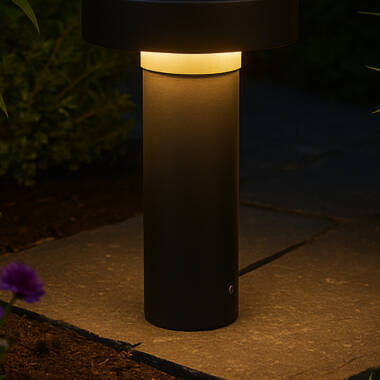 Image of EasyFit Core 12v Garden Lights - Lavender LED Outdoor Post Light Kit - 6 Lights